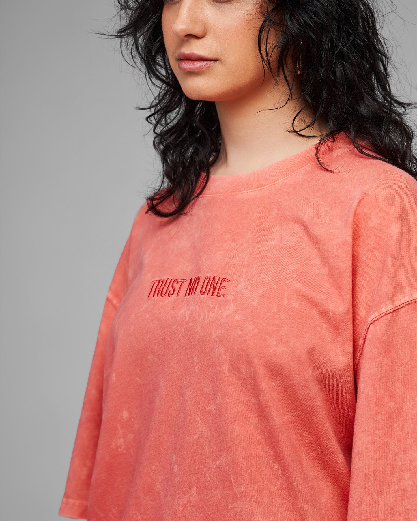 TNO Oversize Shirt | salmon