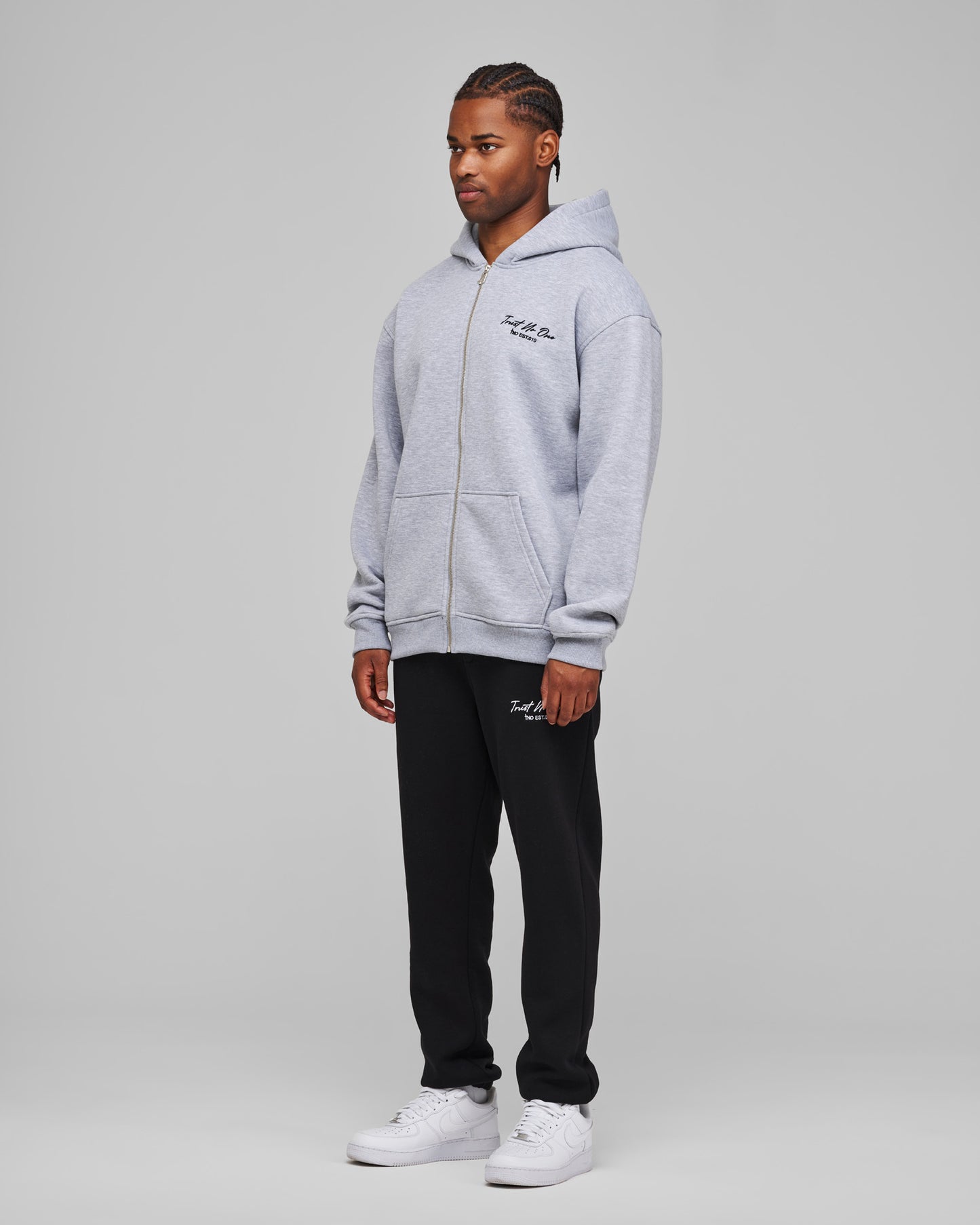TNO Basic Sweatjacket | grey
