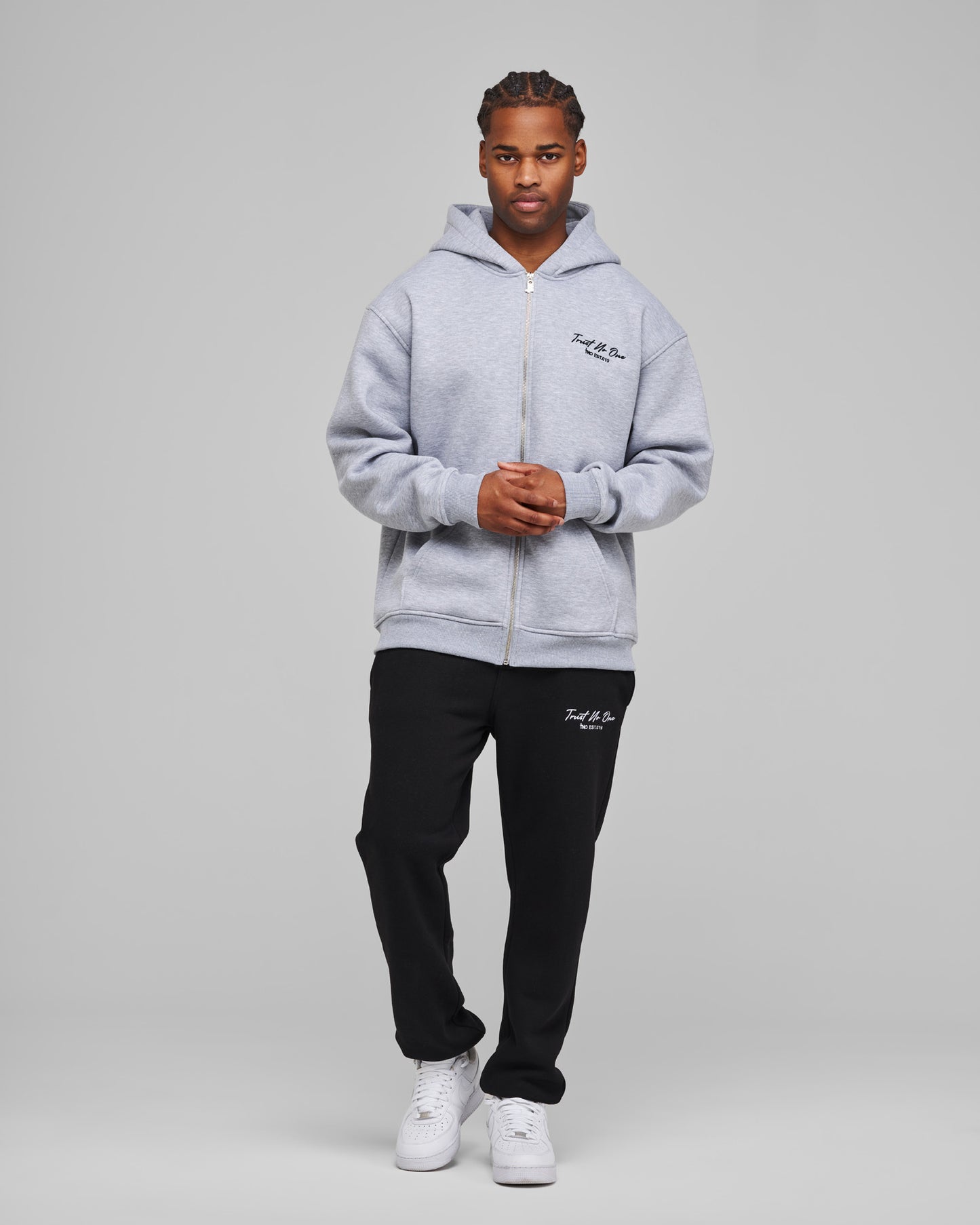 TNO Basic Sweatjacket | grey