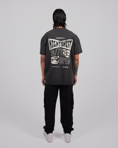 TNO Oversize Shirt Nightshift | black