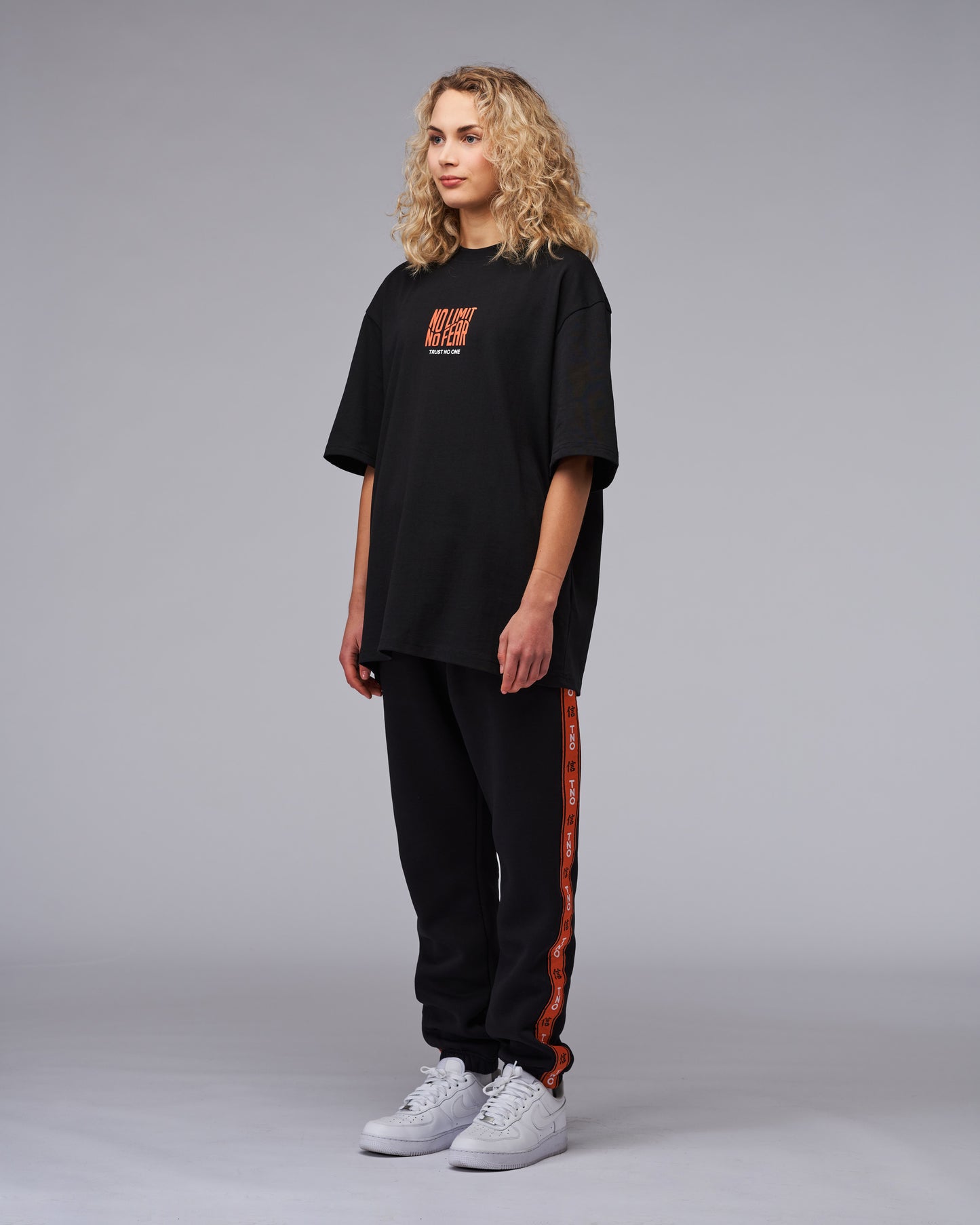 TNO Oversize Shirt No Fear No Limit | black